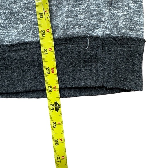 Knox Rose Heather Gray Floral Embroidered Pullover Sweatshirt Sweater L - Picture 8 of 10